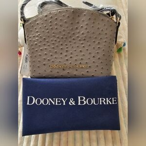 Dooney & Bourke Gray Crossbody Bag